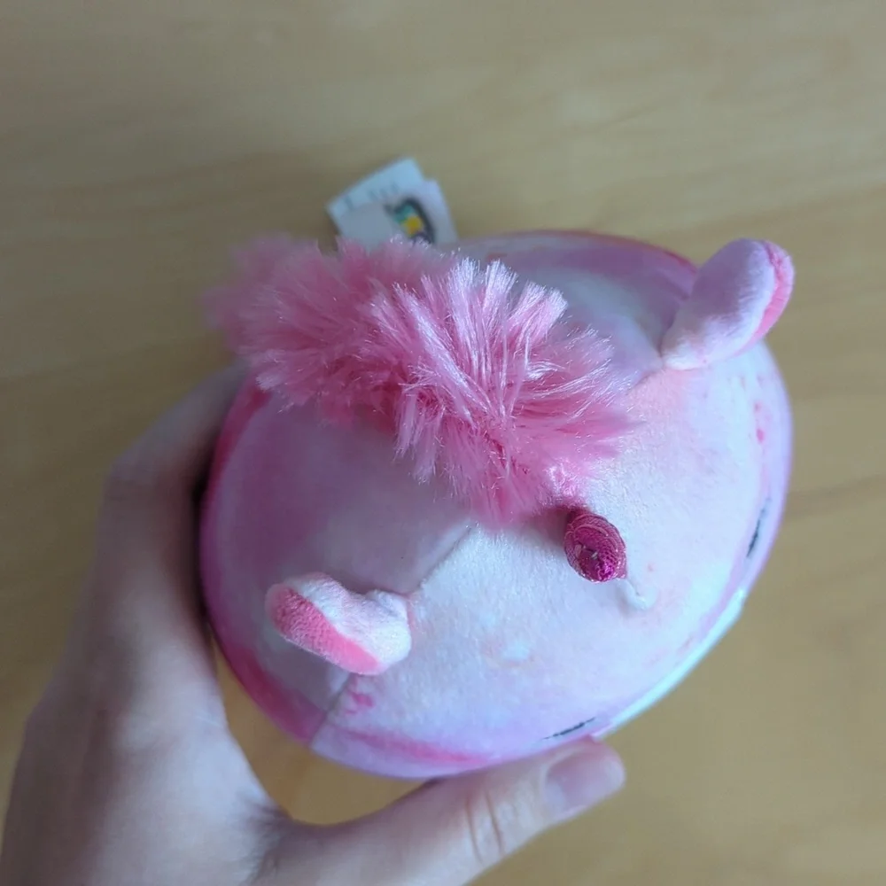 Squishmallows "Fenella" the Tie-Dye Unicorn 5" Plush, EUC - Picture 5 of 8